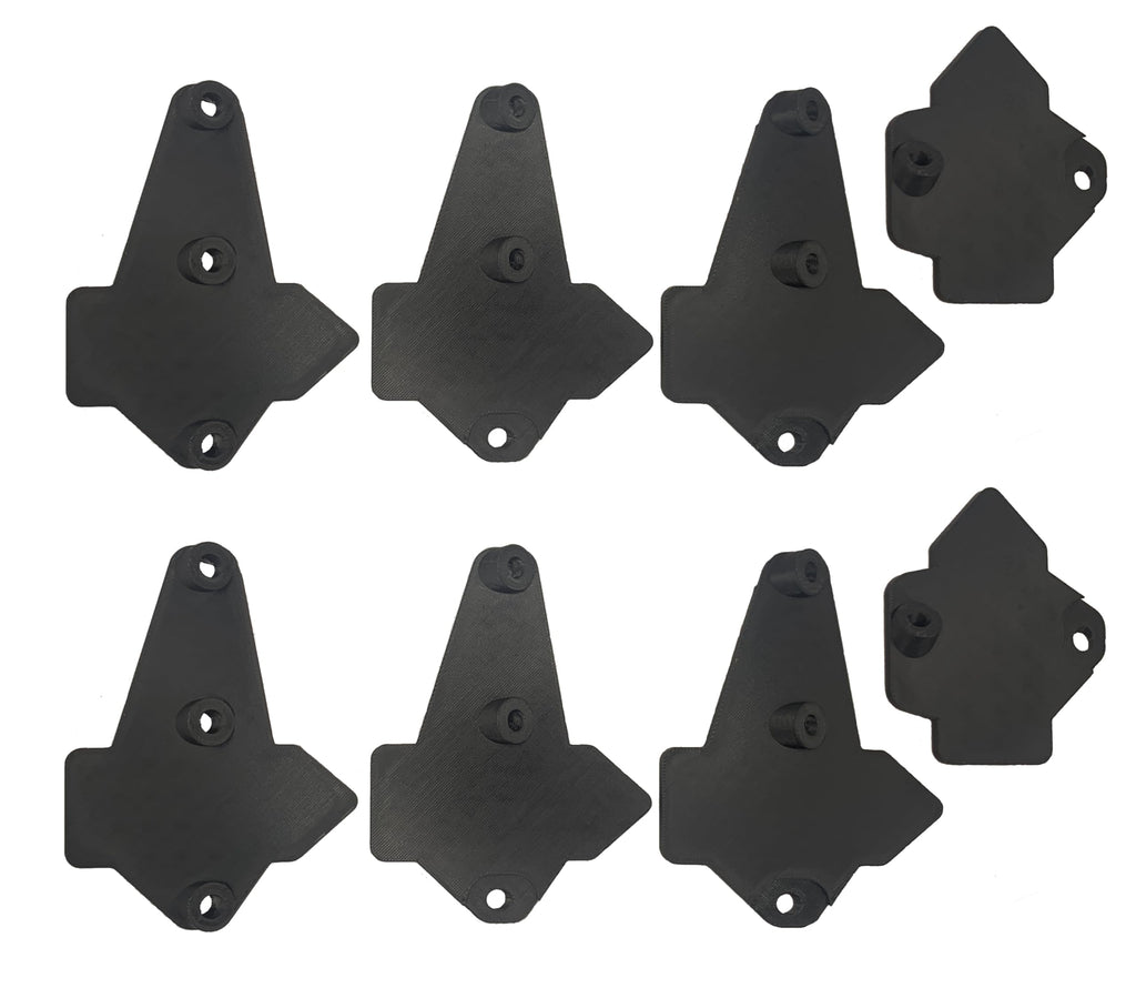 Chevy LS Engine Port Covers Kit - Cathedral