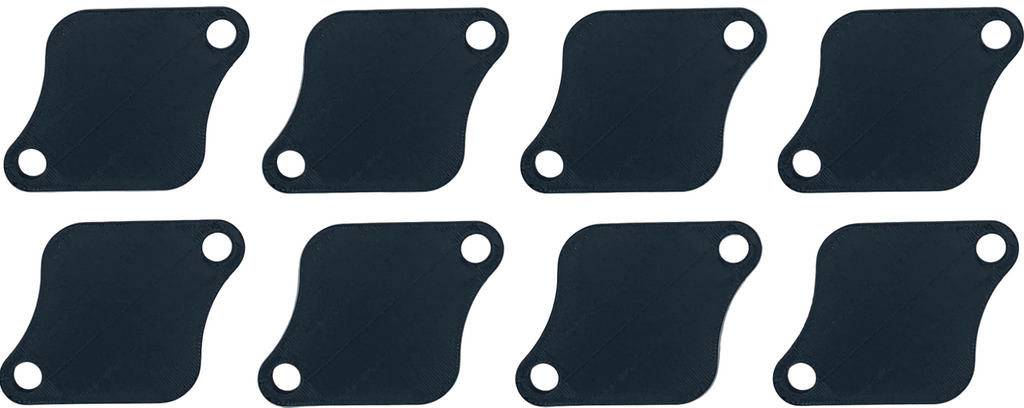 Small Block Ford Hiport Exhaust Port Covers
