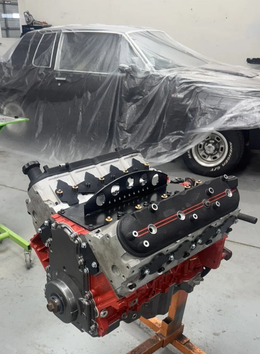 Chevy LS Engine Port Covers Kit - Cathedral