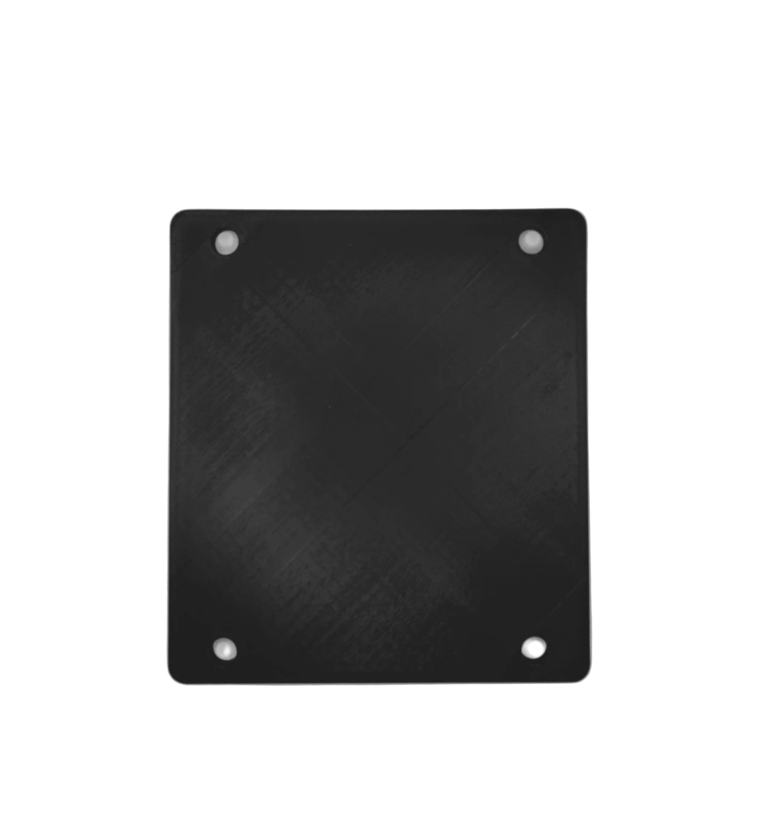 Quadrajet carb cover block off plate