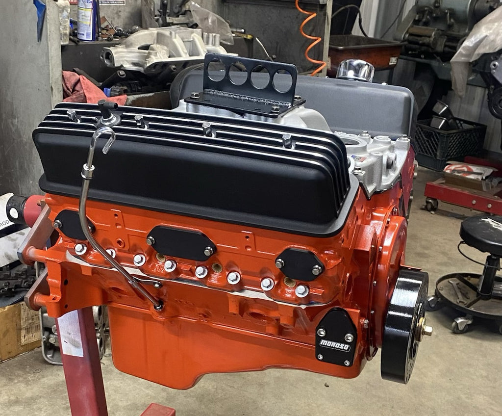 Small Block Chevy Exhaust Port Covers