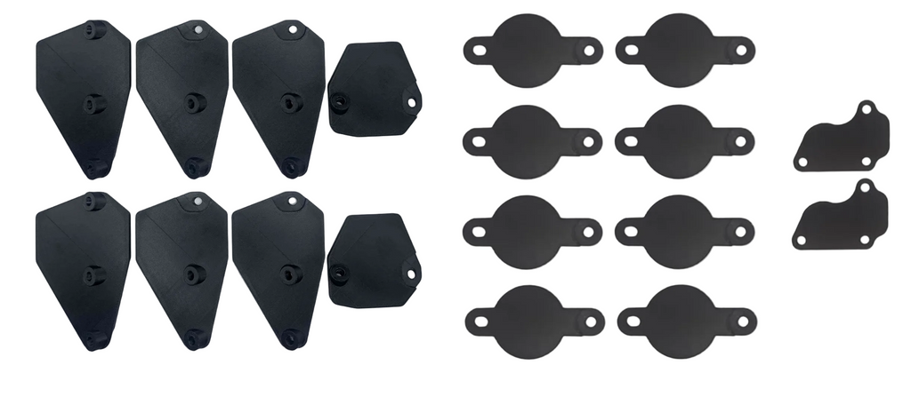 Chevy LS Engine Port Covers Kit - Sqaure